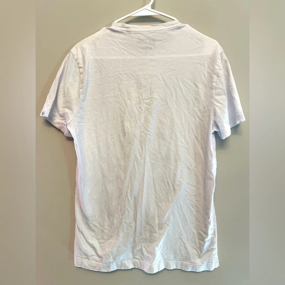 Original Penguin White Tee with Silly Hot Dog Graphic - Medium - Picture 5 of 5